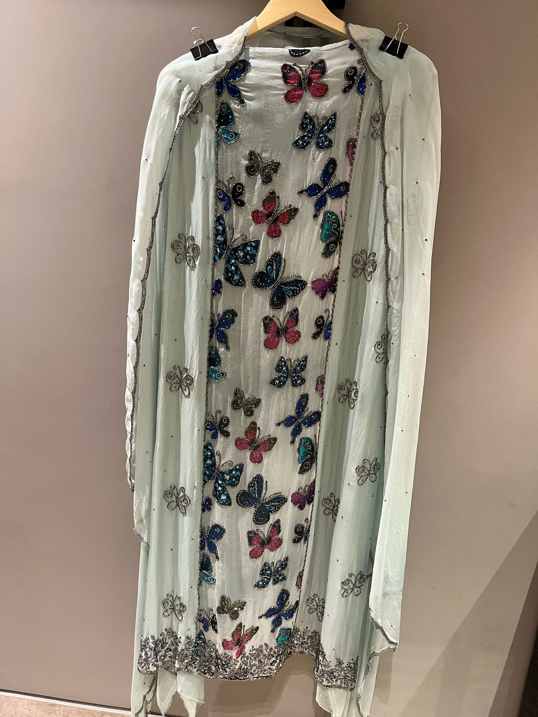 Soft Organza Unstitched Suit – Elegant Lightweight Luxury